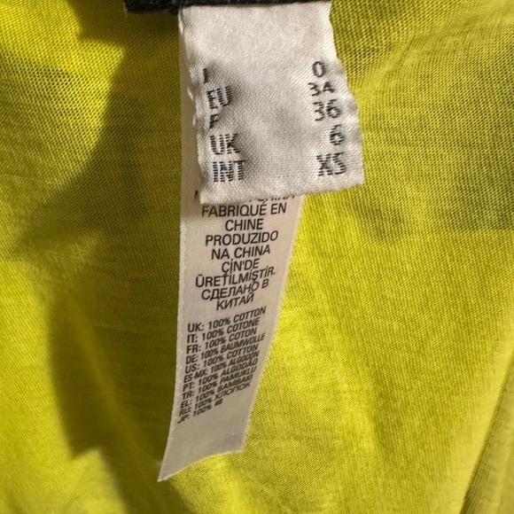 Diesel crop top. Size xs. Black and yellow. - Picture 5 of 5